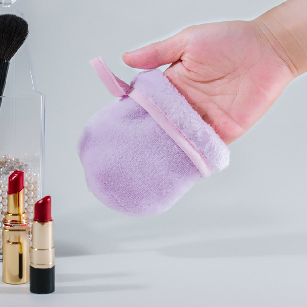 Reusable Makeup Remover Glove Microfiber Face Cleaning Glove Towel Soft Face Cleaner Pads Facial Deep Cleaning Skin Care Tools.