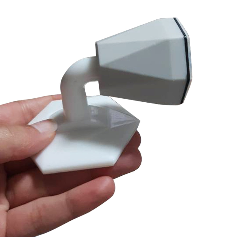 Mute Non-punch Silicone Door Stopper Touch Toilet Wall Absorption Door Plug Anti-bump Door Holder Gear Gate Resistance Door Stop.