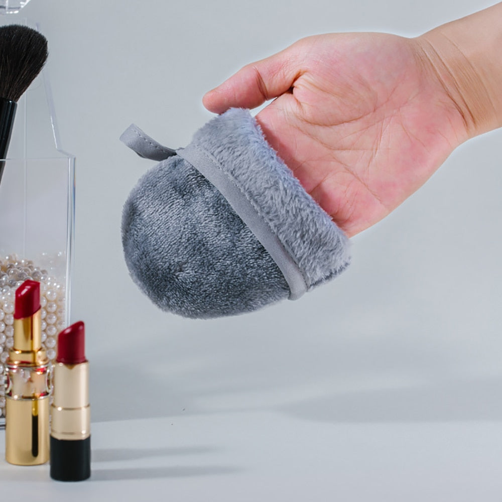 Reusable Makeup Remover Glove Microfiber Face Cleaning Glove Towel Soft Face Cleaner Pads Facial Deep Cleaning Skin Care Tools.