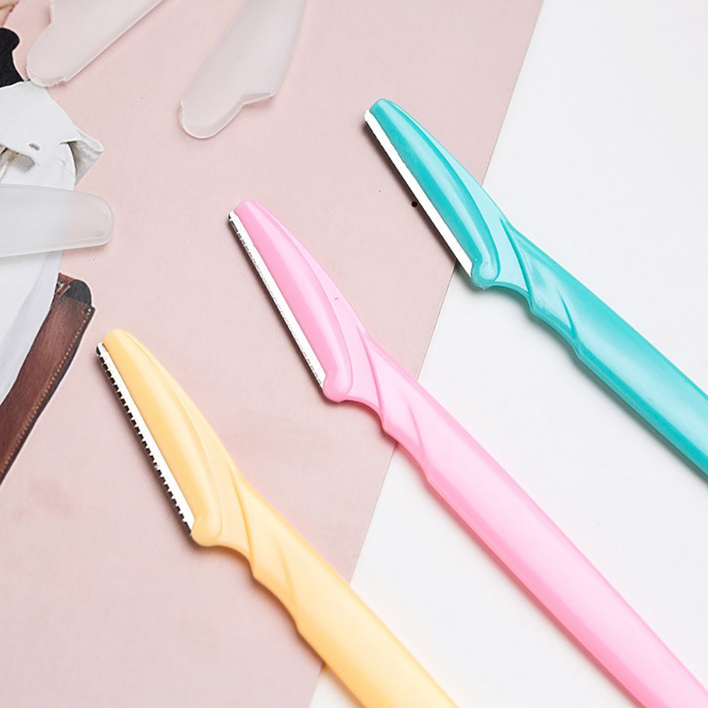 Eyebrow Trimmer Portable Eyebrow Razor Blade Shaver Shaper Facial Hair Remover Eyebrow Shaping Tool Women Makeup tool.
