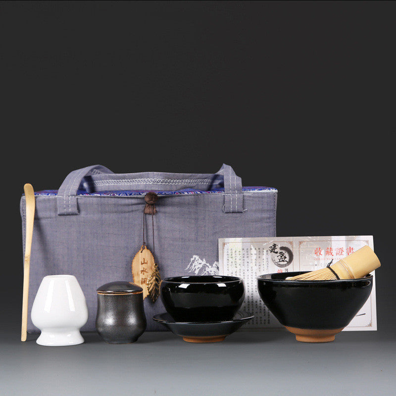 Tea Making And Brushing Set Combination.