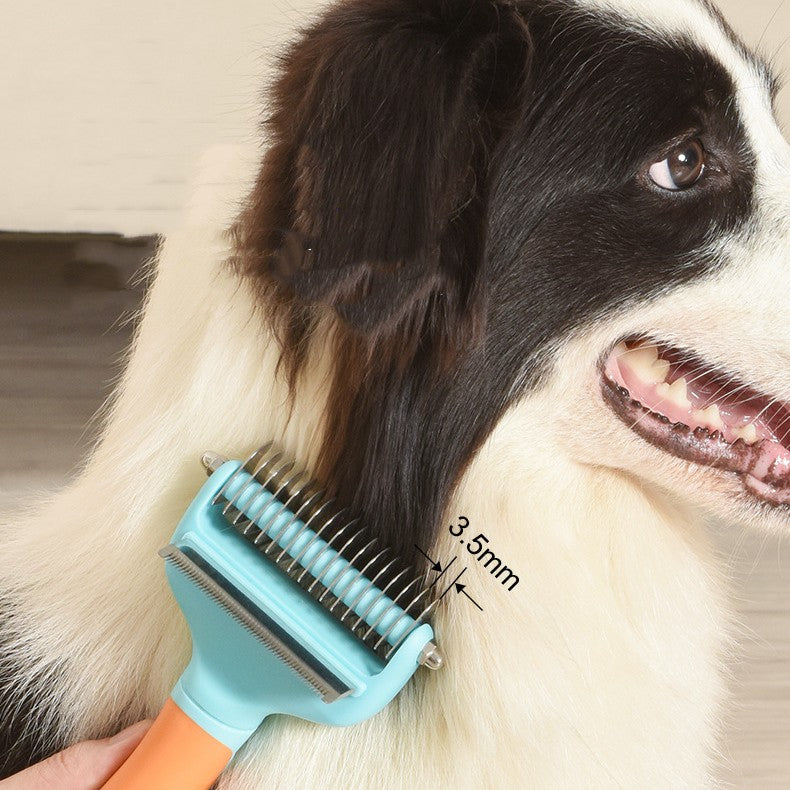Pet Cleaning Dual Purpose Knot Comb