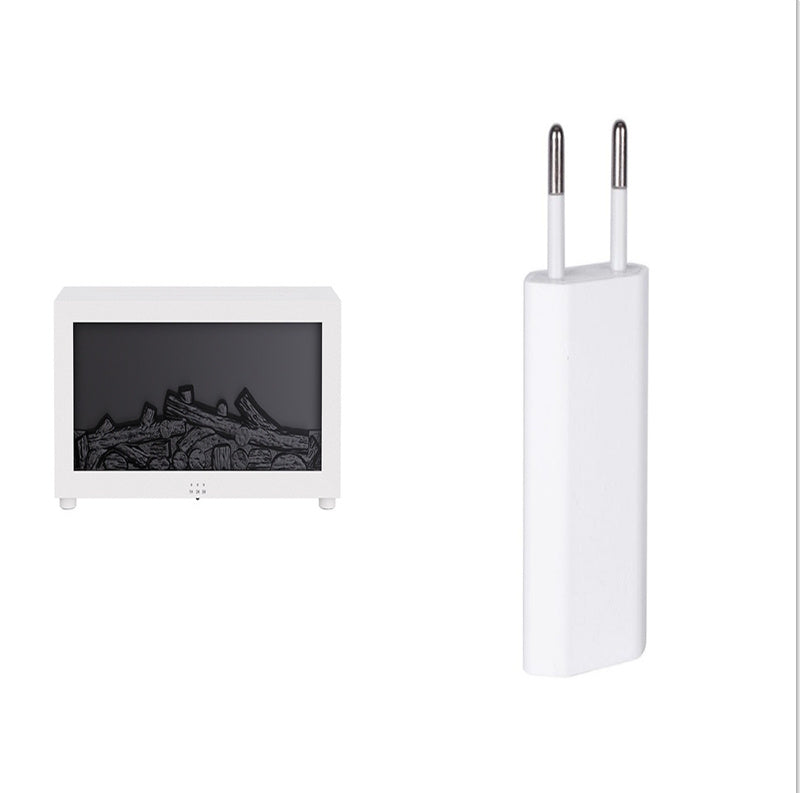 Elegant 3D Flame Aroma Diffuser with Colourful LED Ambiance