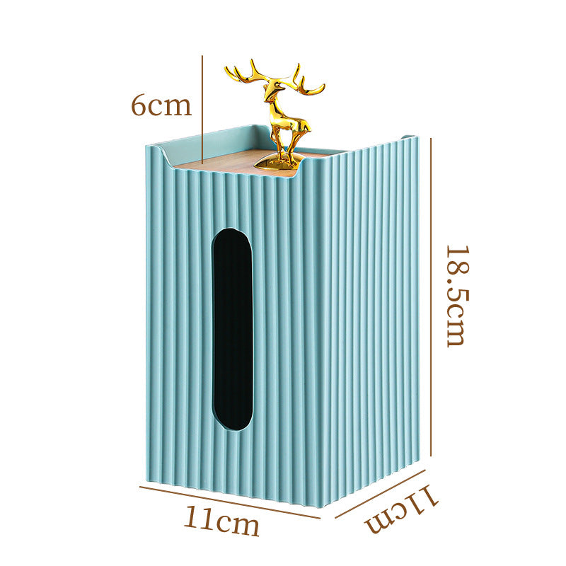 Eamless Living Room Dining Table Kitchen Napkin Tray.