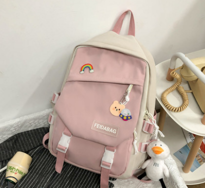 Small Schoolbag Female Ins Korean Version Of High School And Elementary School Students