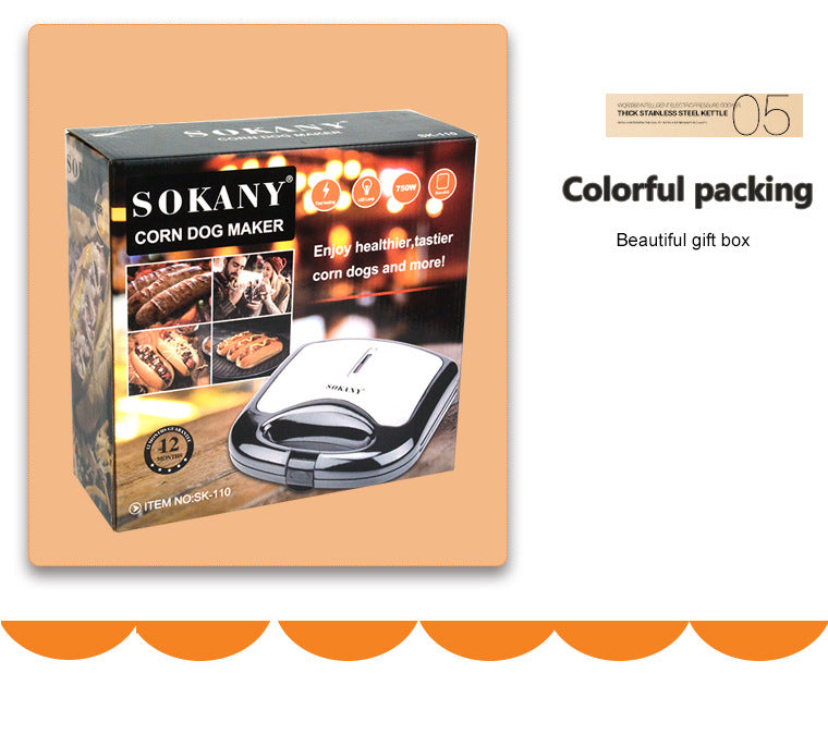 Home Hot Dog Roast Sausage Frying Machine Kitchen Gadgets.