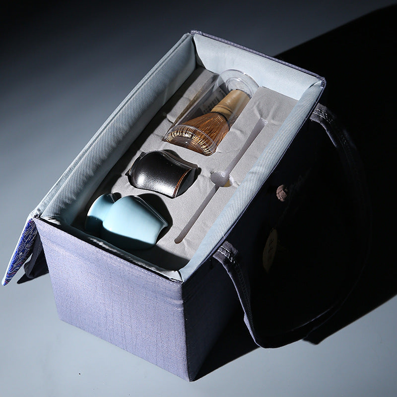 Tea Making And Brushing Set Combination.