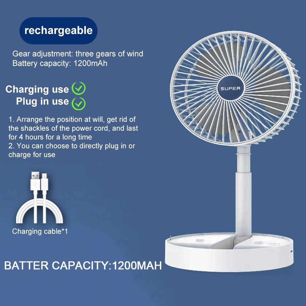 XIAOMI Portable Air Breeze | Introducing our Portable Mini Fan - the ultimate cooling companion for your outdoor adventures. This