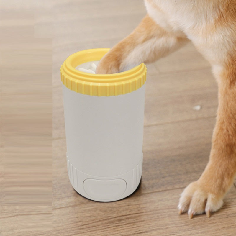 Automatic Pet Foot Wash Cup Automatic Cleaning Tool | pet cleaning |
Product information:
Product name: Pet foot wash cup
Material: PP+Silicone, all European a