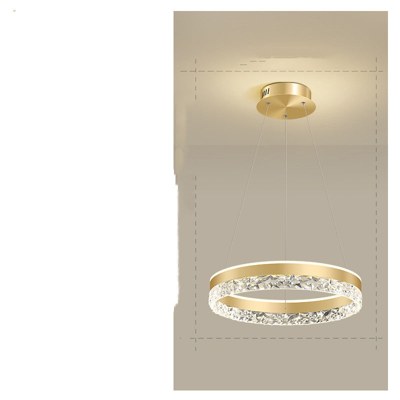 Modern Minimalist Scandinavian Dining Room Chandelier.