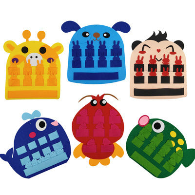 Non-woven Into The Area Card Morning Inspection Bag Corner Activity Toys