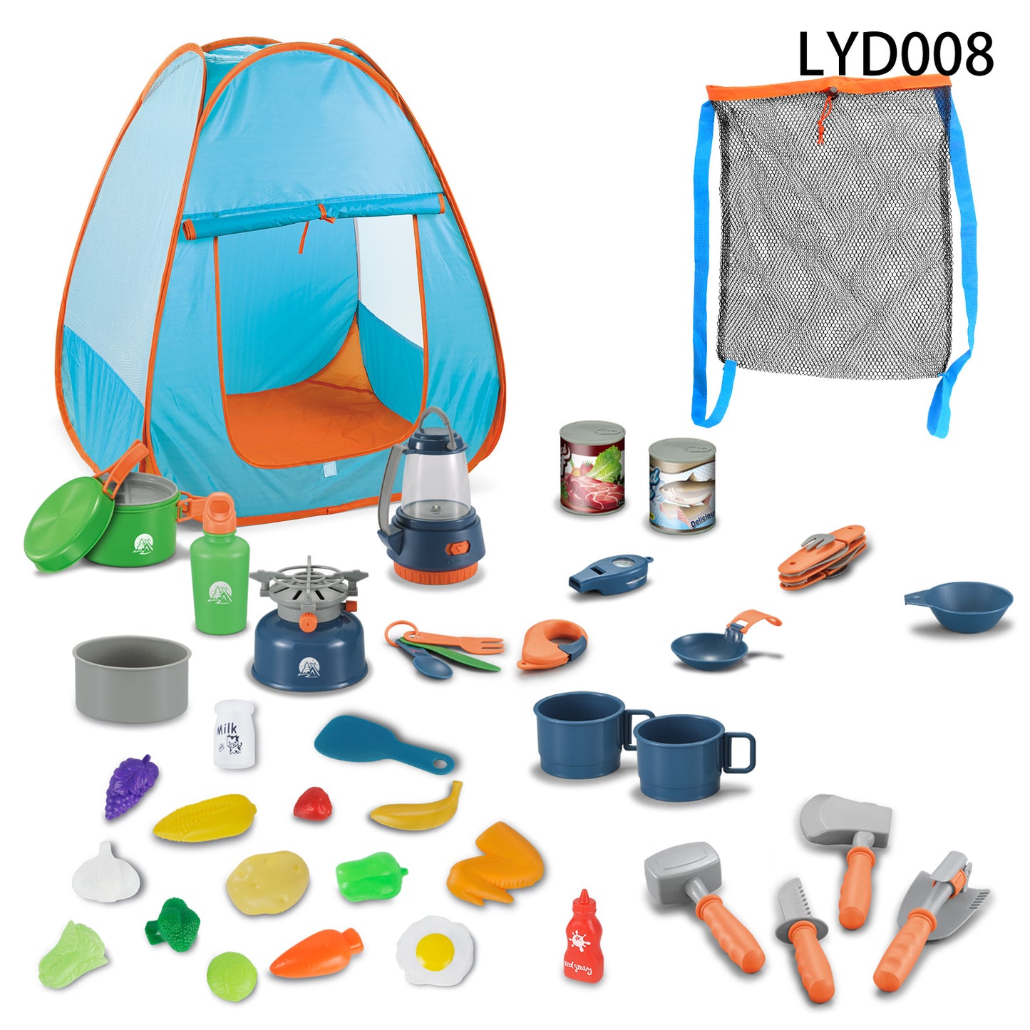 Children's Simulation Camping Tent Play House Toys Outdoor.