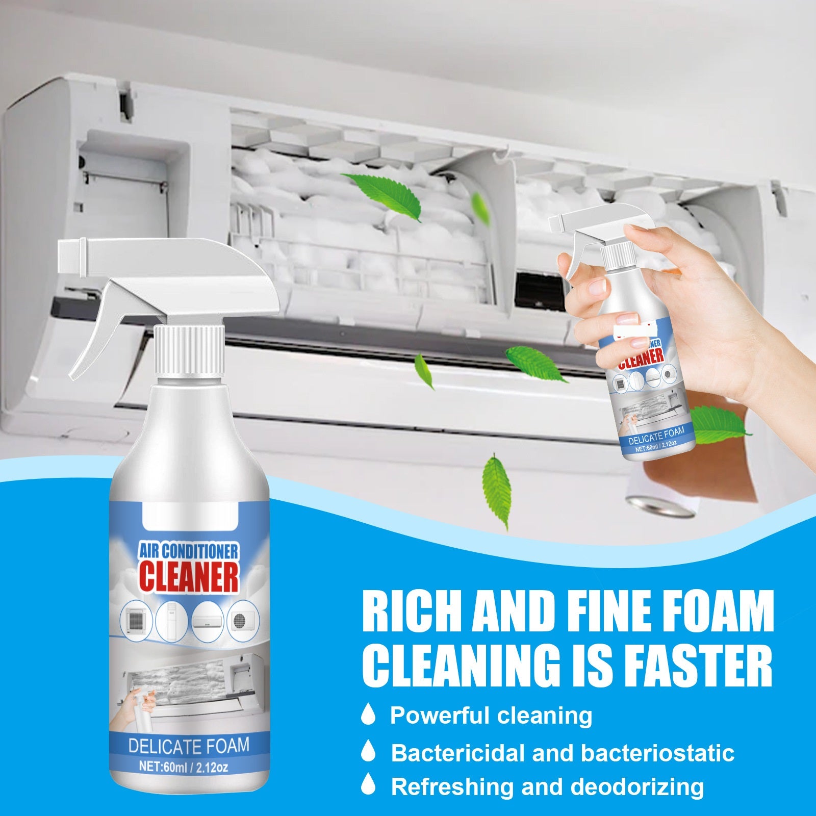 Household Cleaning Free Deodorization And Air Conditioning Cleaning.