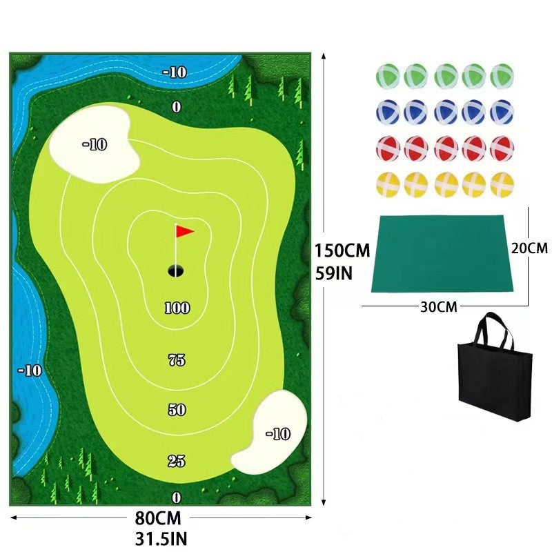 Indoor And Golfer Batting Pad Set Parent-child Interactive Leisure Outdoor Toys.
