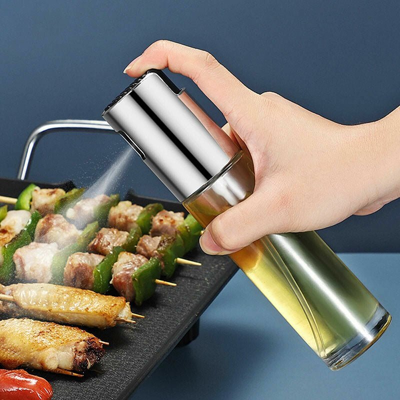 2PCS Stainless Oil Sprayer Cooking Mister Spray Fine Bottle Kitchen Tool UK | Stainless Oil Sprayer Cooking |
Features:
The nozzle adopts sealing technology, which is turned to no oil leakage, easy t