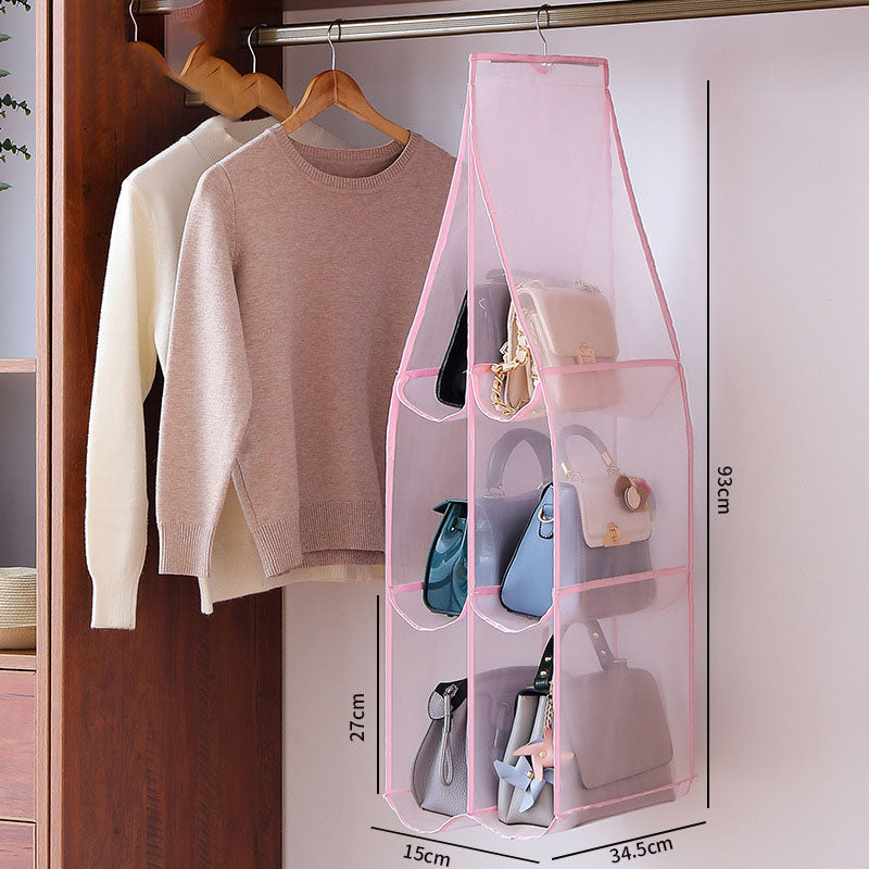 Fabric Home Dormitory Storage Hanging Bag.