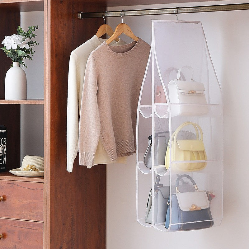 Fabric Home Dormitory Storage Hanging Bag.