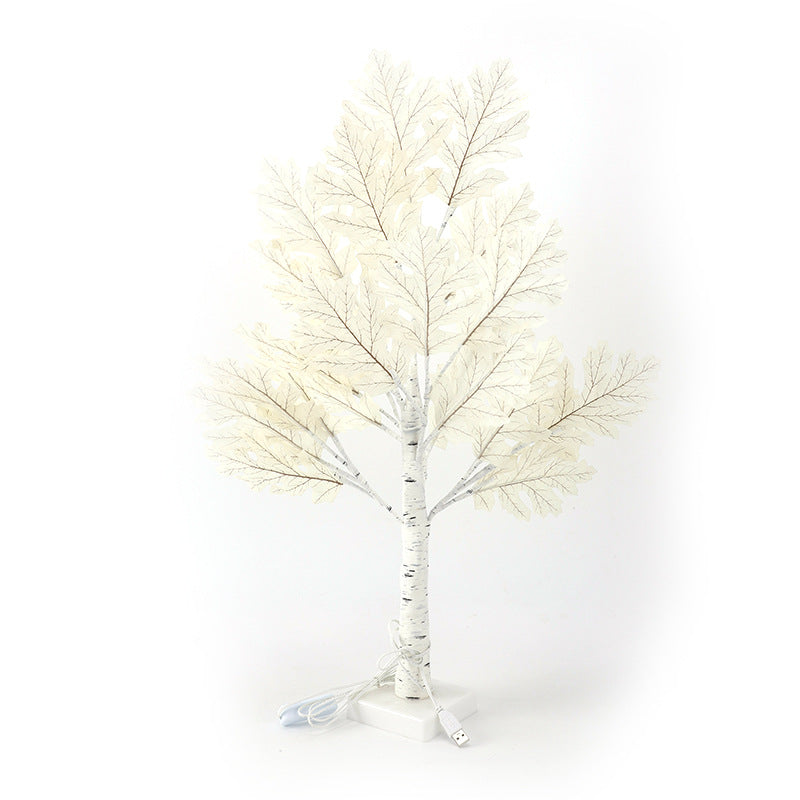 LED Maple Leaf Birch Tree Light Room.