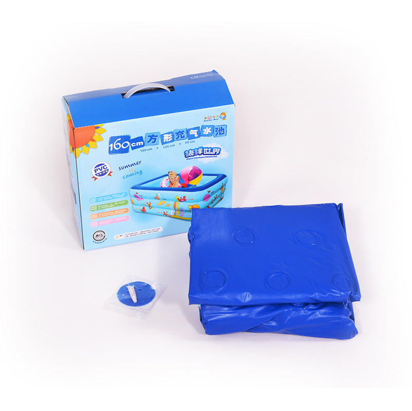 Family Outdoor Children's Inflatable Water Play Pool.