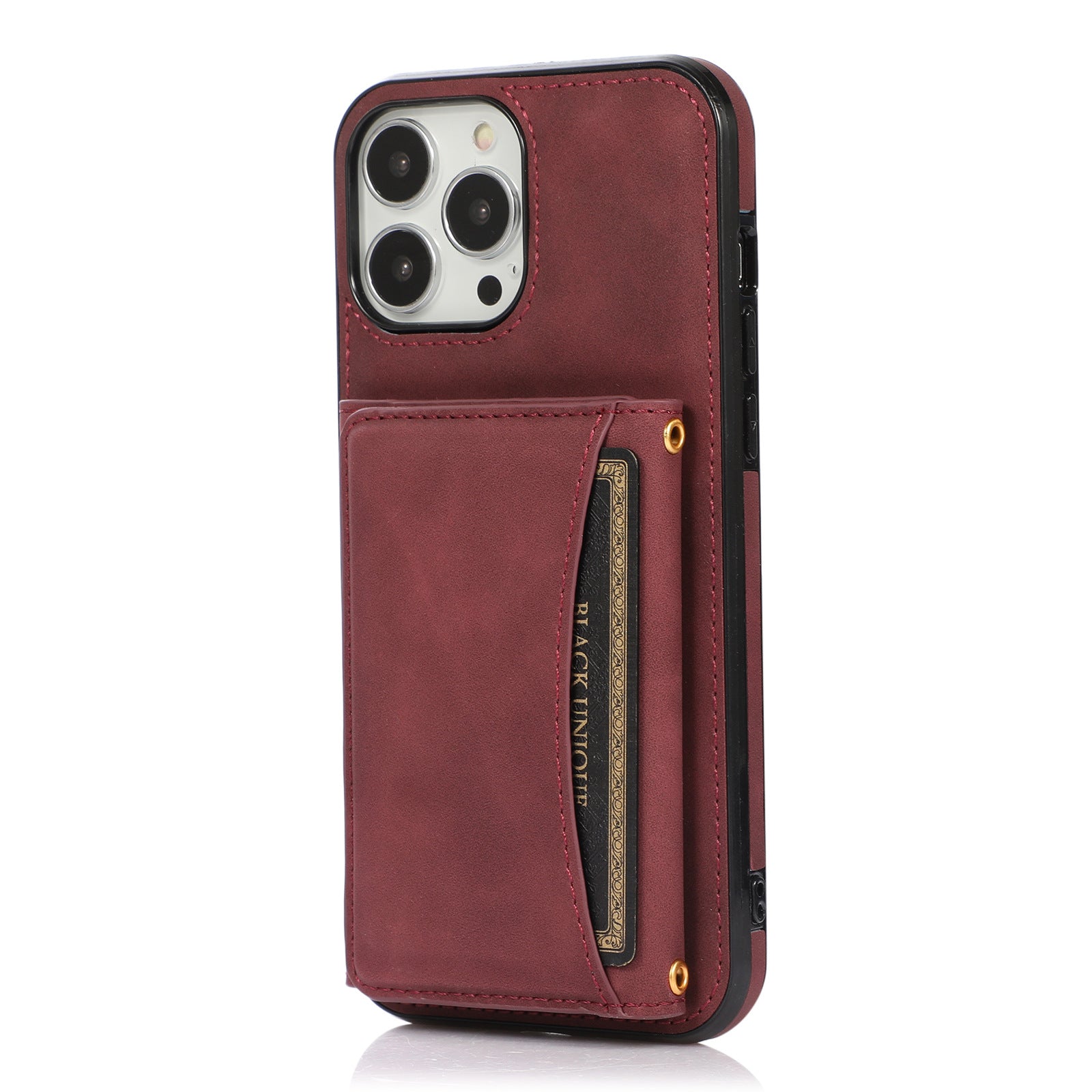Leather Card Protection Sleeve Phone Case.