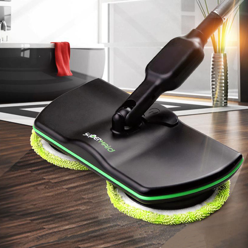 Rechargeable Wireless Rotating Electric Mop Floor Wiper Cordless Sweeping Handheld Wireless Electric Floor Washer.