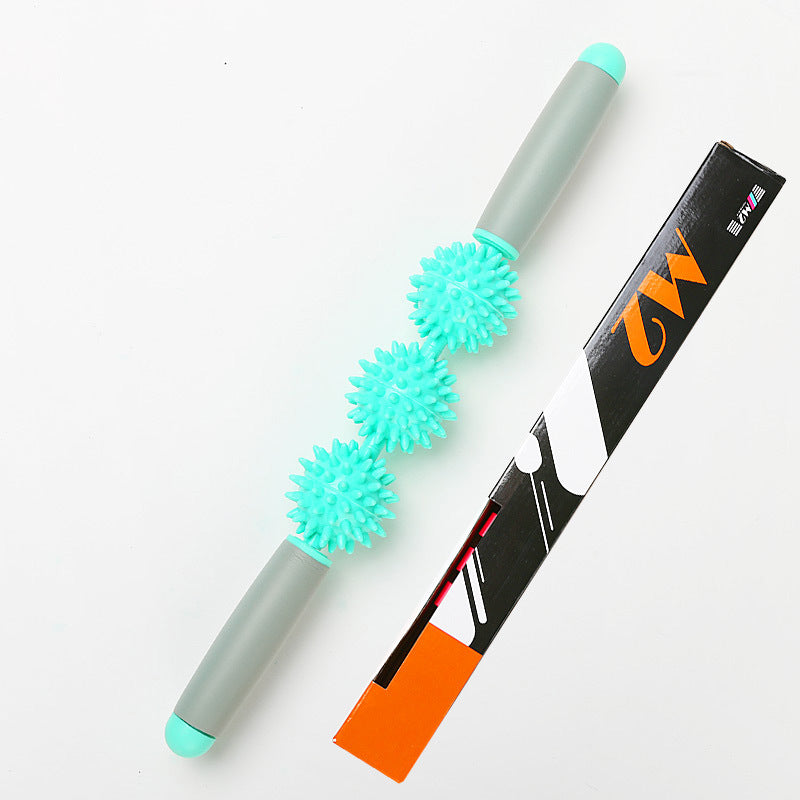 Fascia Stick Massage Relax Legs Yoga Fitness.