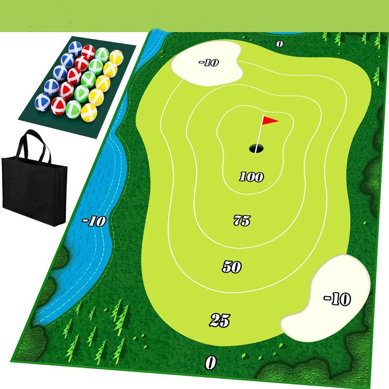 Indoor And Golfer Batting Pad Set Parent-child Interactive Leisure Outdoor Toys.