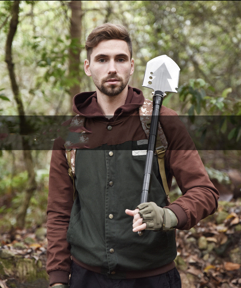 Multi-function Aluminum Alloy Outdoor Camping Shovel
