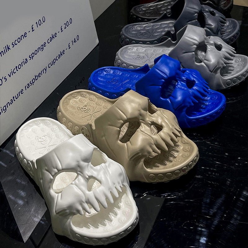 Personalized Skull Design Halloween Slippers Bathroom Indoor Outdoor Funny Slides Beach Shoes | Personalized Skull Design Halloween Slip |
Overview:
Unique design, stylish and beautiful.
Good material, comfortable wear.
A variet