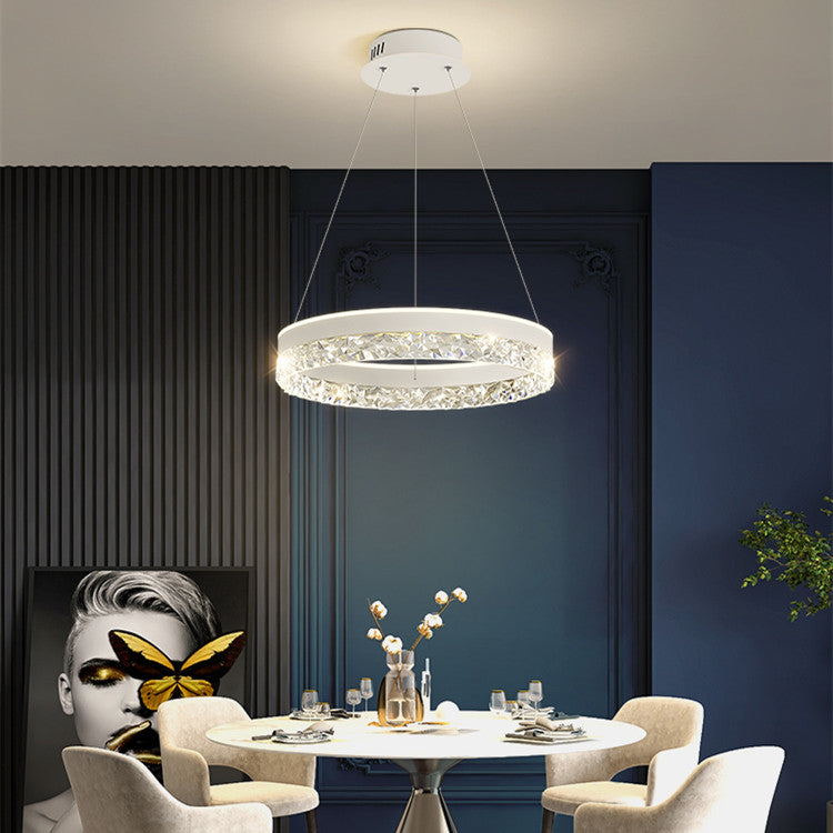 Modern Minimalist Scandinavian Dining Room Chandelier.
