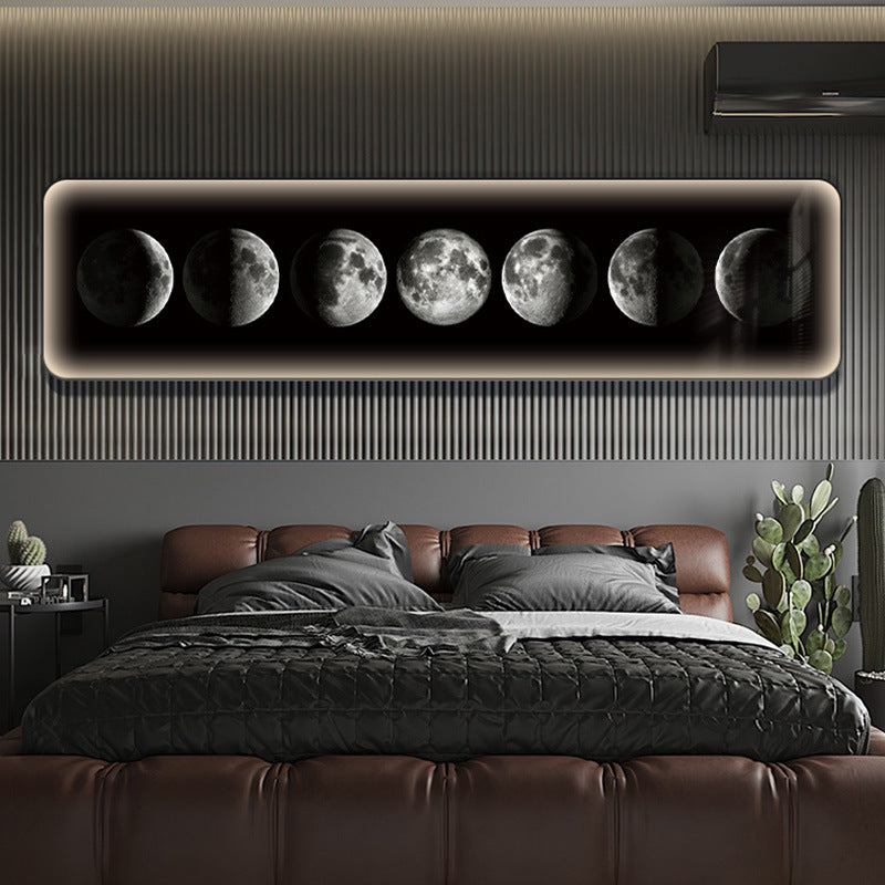 Moon LED Wall Light For Bedroom Kid's Room Foyer Living Room Coffee Bar Aisle Hallway Gallery Studyroom Loft Indoor Home Lights.