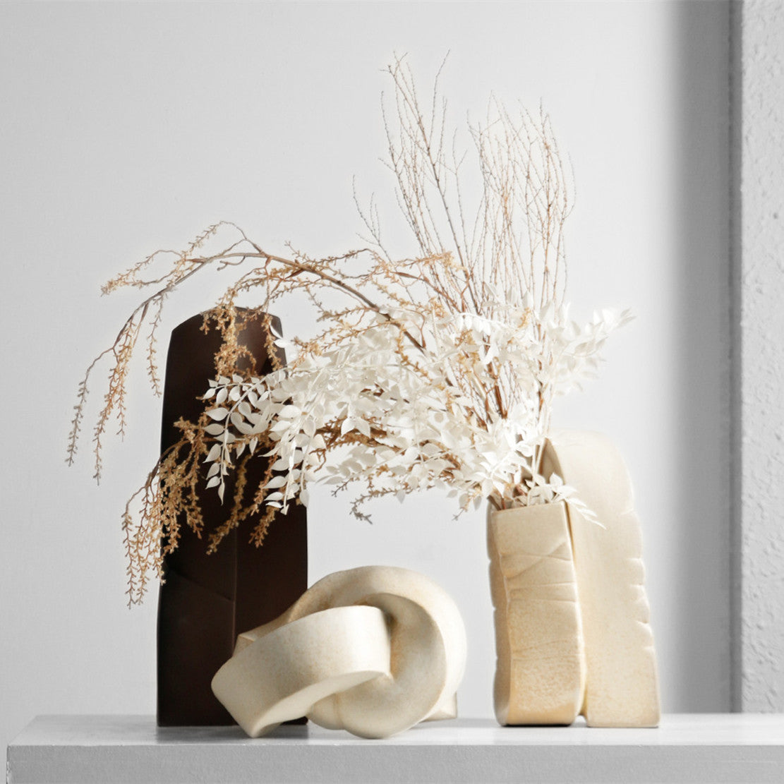 Ceramic Vase Ornament Living Room Dining Room Art.