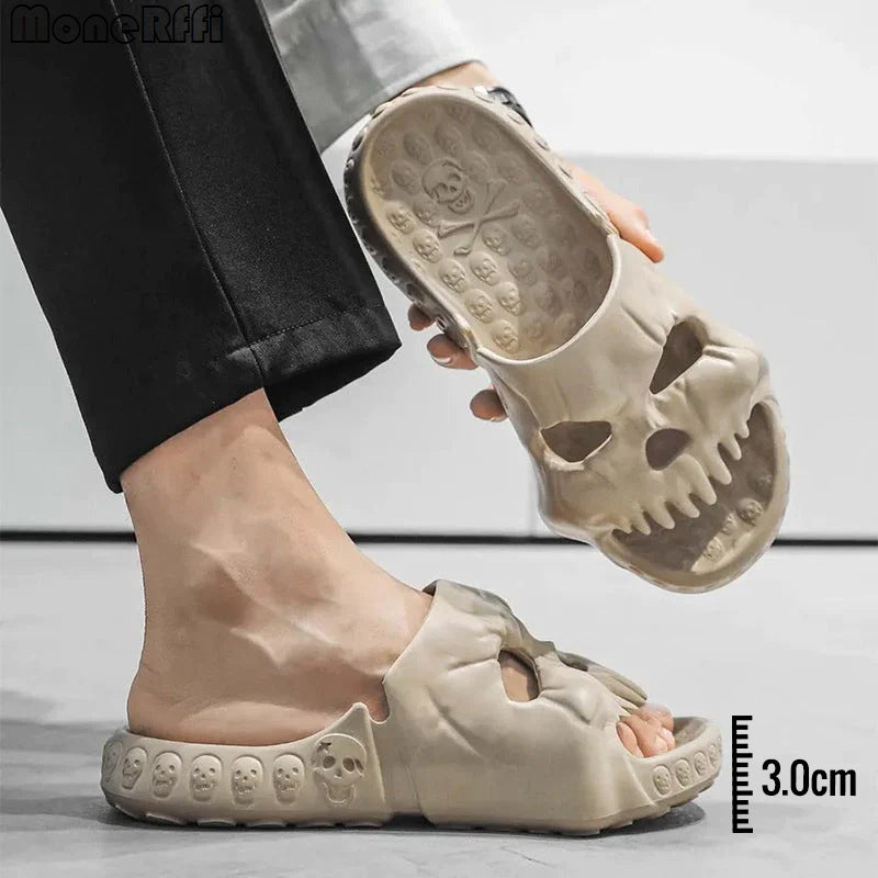 Personalized Skull Design Halloween Slippers Bathroom Indoor Outdoor Funny Slides Beach Shoes | Personalized Skull Design Halloween Slip |
Overview:
Unique design, stylish and beautiful.
Good material, comfortable wear.
A variet