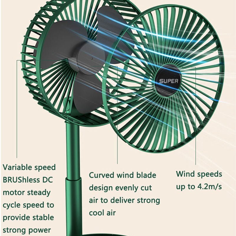 XIAOMI Portable Air Breeze | Introducing our Portable Mini Fan - the ultimate cooling companion for your outdoor adventures. This