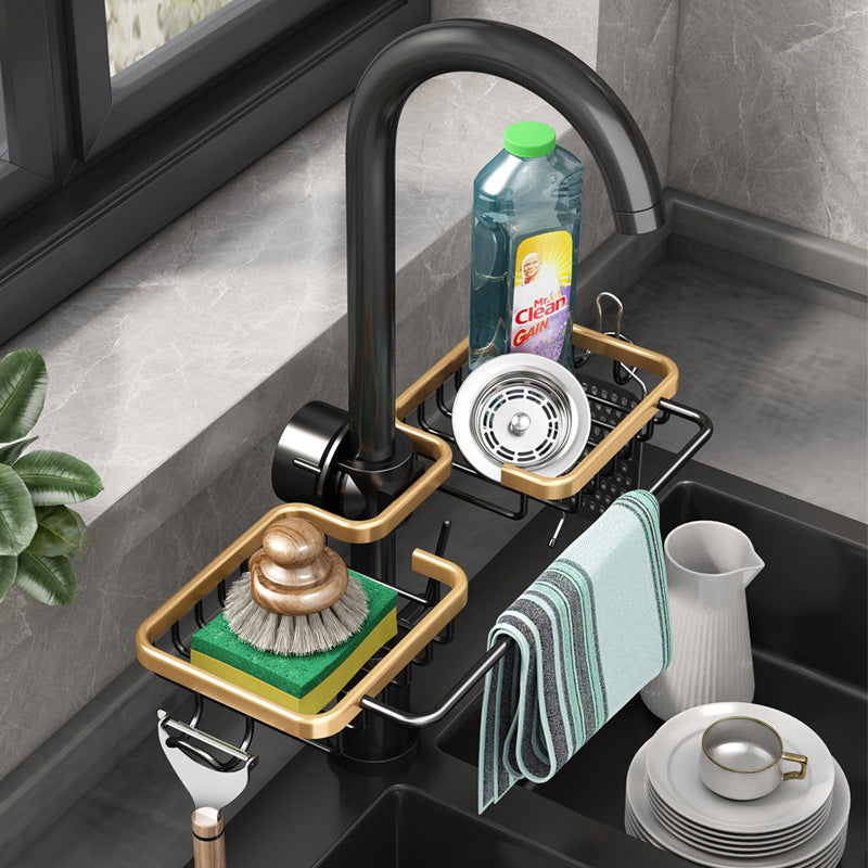 Kitchen Storage Faucet Rack.