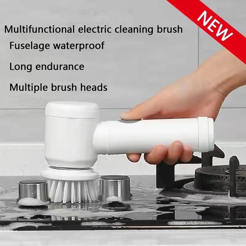 Brush Cleaning Kitchen | Say goodbye to the pesky scrubbing and the back-breaking clean up with Brush Cleaning Kitchen! This