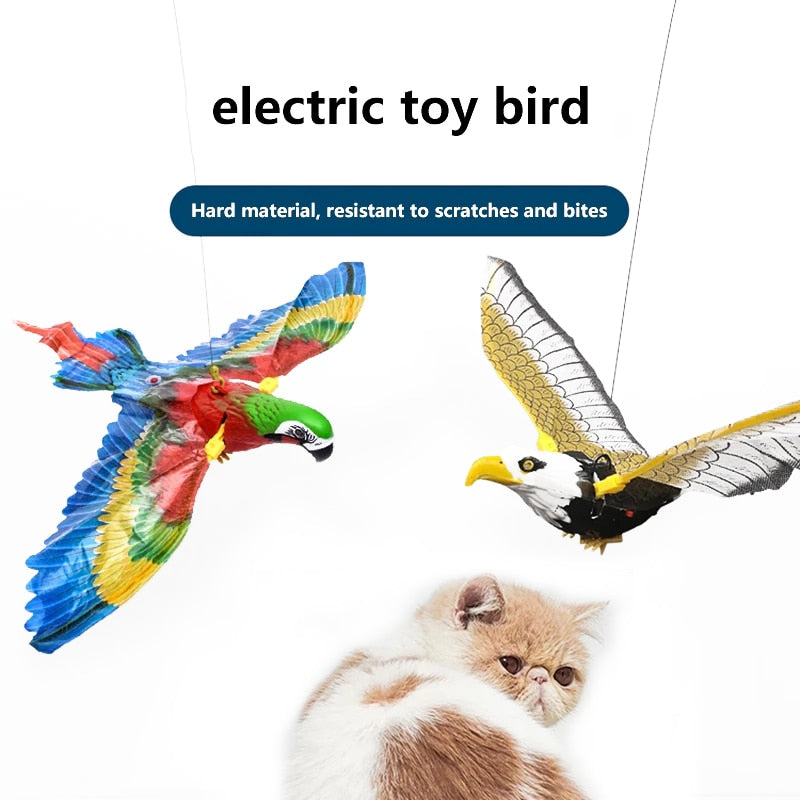 The Enchanting Avian Interactive Cat Toy | Introducing the Simulation Bird Interactive Cat Toy, the ultimate playtime companion for your feline