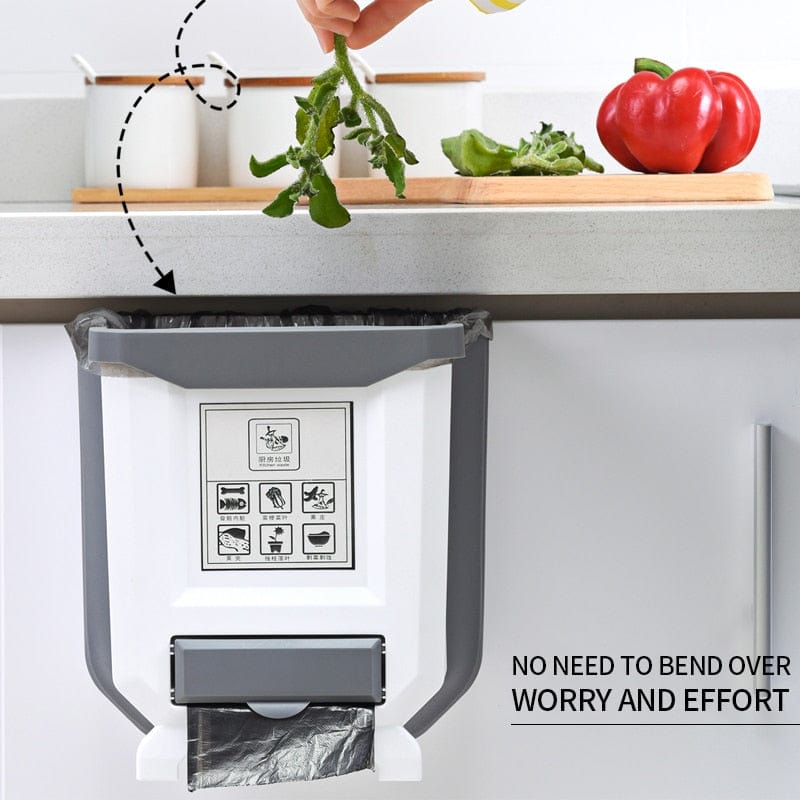 Foldable Kitchen Trash Can.