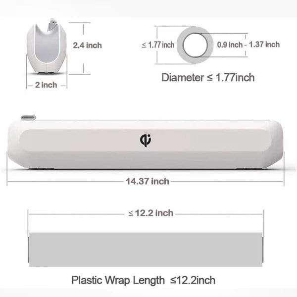 Magnetic Plastic Wrap Dispenser | Introducing the Magnetic Plastic Wrap Dispenser, the ultimate kitchen accessory that will revolution