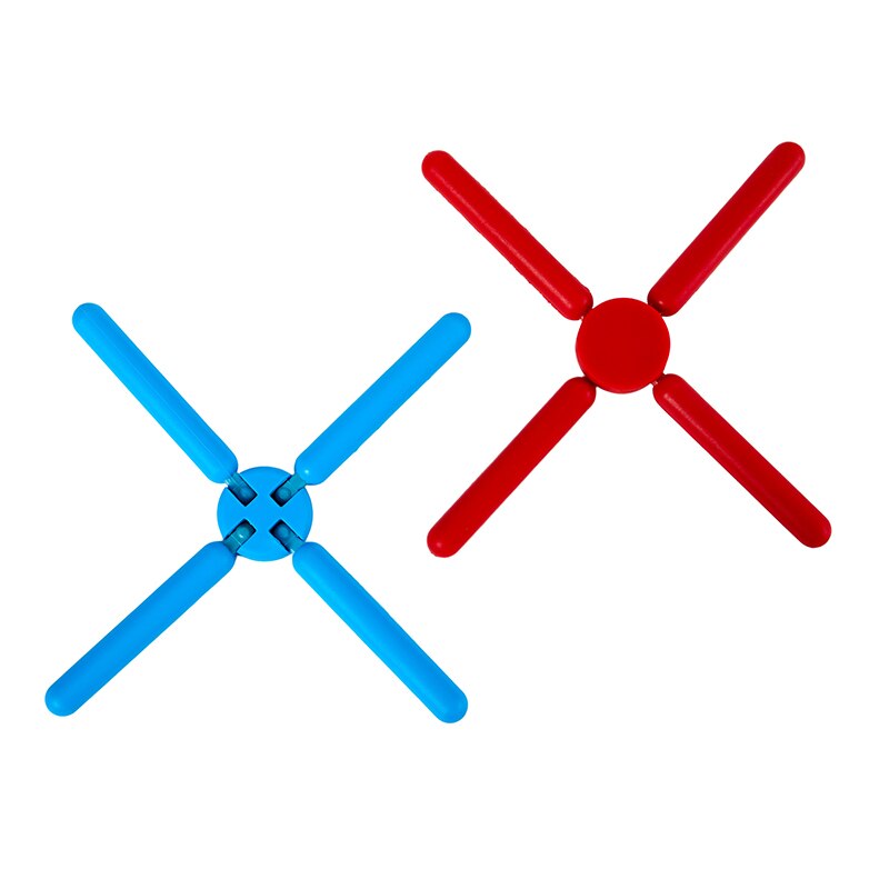 Foldable Cross Silicone Trivets - The Ultimate Kitchen Utility | Introducing our Kitchen Utility Foldable Cross Silicone Trivets, the ultimate companion to elevate y
