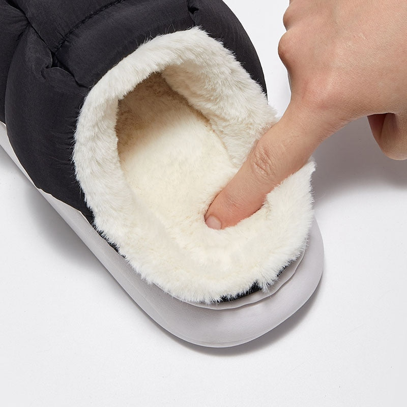 Luxury Plush Winter Home Slippers: Ultimate Warmth and Style | Introducing our Winter Warm Home Slippers, the ultimate solution to keep your feet luxuriously warm