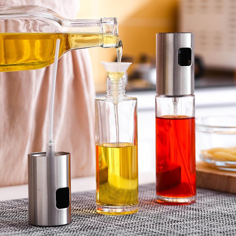 Kitchen Condiment Bottle | Looking for an oil bottle that can make your cooking easier and more fun? Kitchen Condiment Bottle i