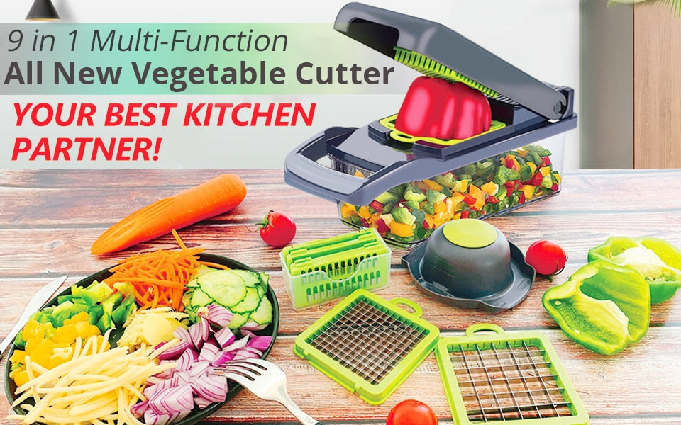 vegetable cutter multifunctional Slicer Fruit Potato Peeler Carrot Grater Kitchen accessories basket vegetable slicer.