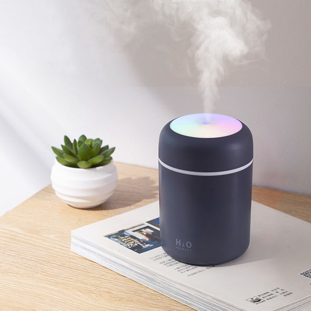 VIP Portable Humidifier USB Ultrasonic Dazzle Cup Aroma Diffuser Cool Mist Maker Air Humidifier Purifier with Romantic Light.
