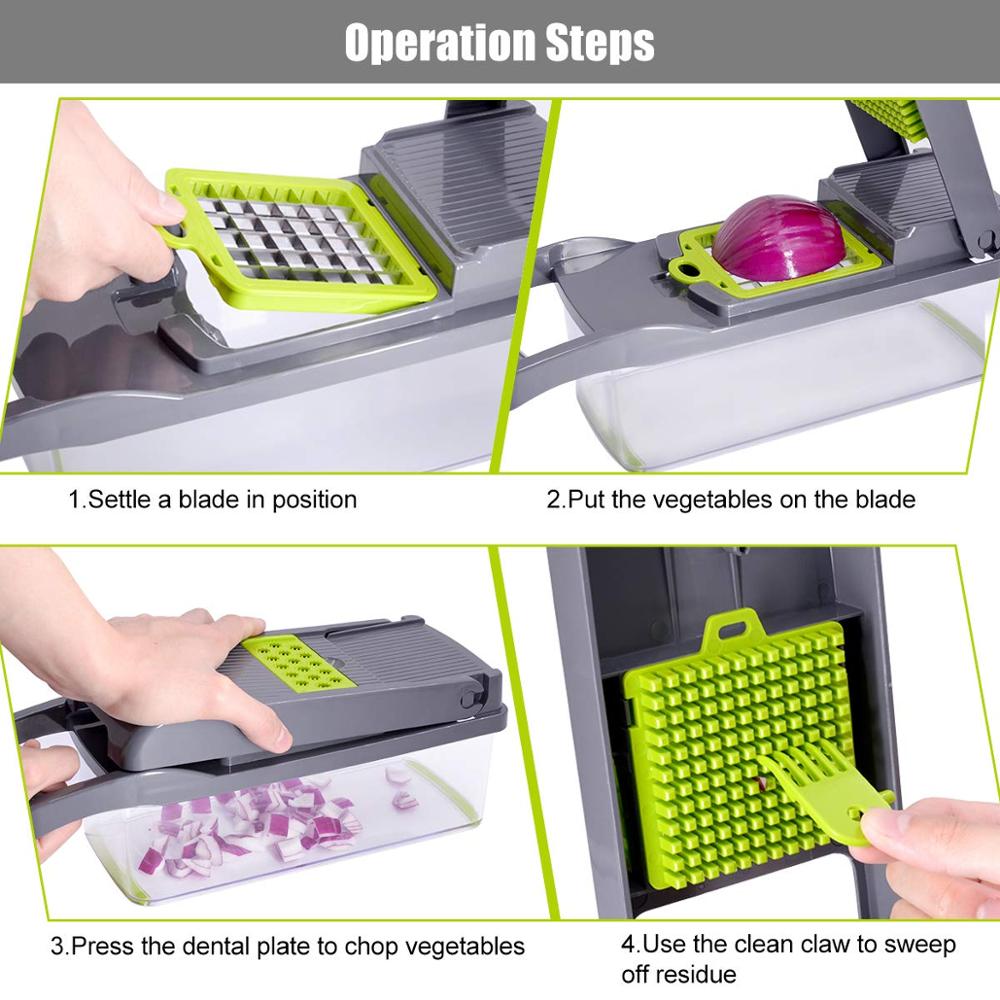 vegetable cutter multifunctional Slicer Fruit Potato Peeler Carrot Grater Kitchen accessories basket vegetable slicer.