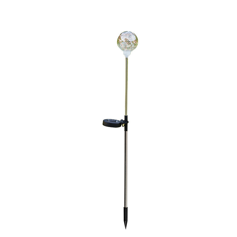 Outdoor solar ball reed lamp garden garden decoration plugging light light copper wire spoon light grass lamp