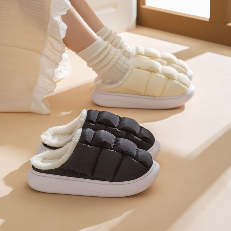 Luxury Plush Winter Home Slippers: Ultimate Warmth and Style | Introducing our Winter Warm Home Slippers, the ultimate solution to keep your feet luxuriously warm