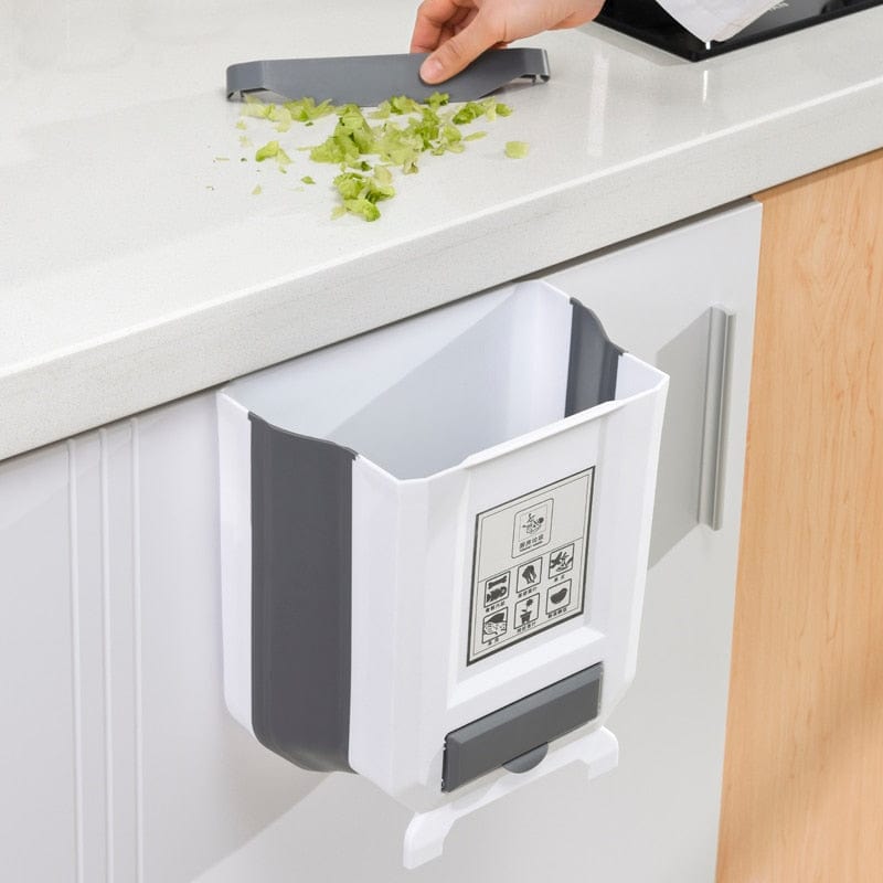 Foldable Kitchen Trash Can.