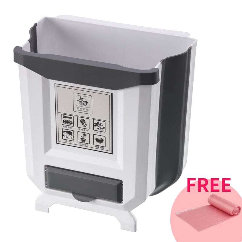 Foldable Kitchen Trash Can.