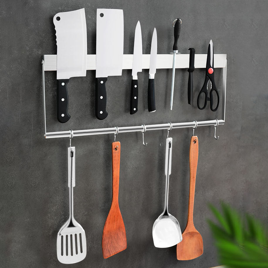 Kitchen Wallmounted Kitchen Knife Storage Rack.